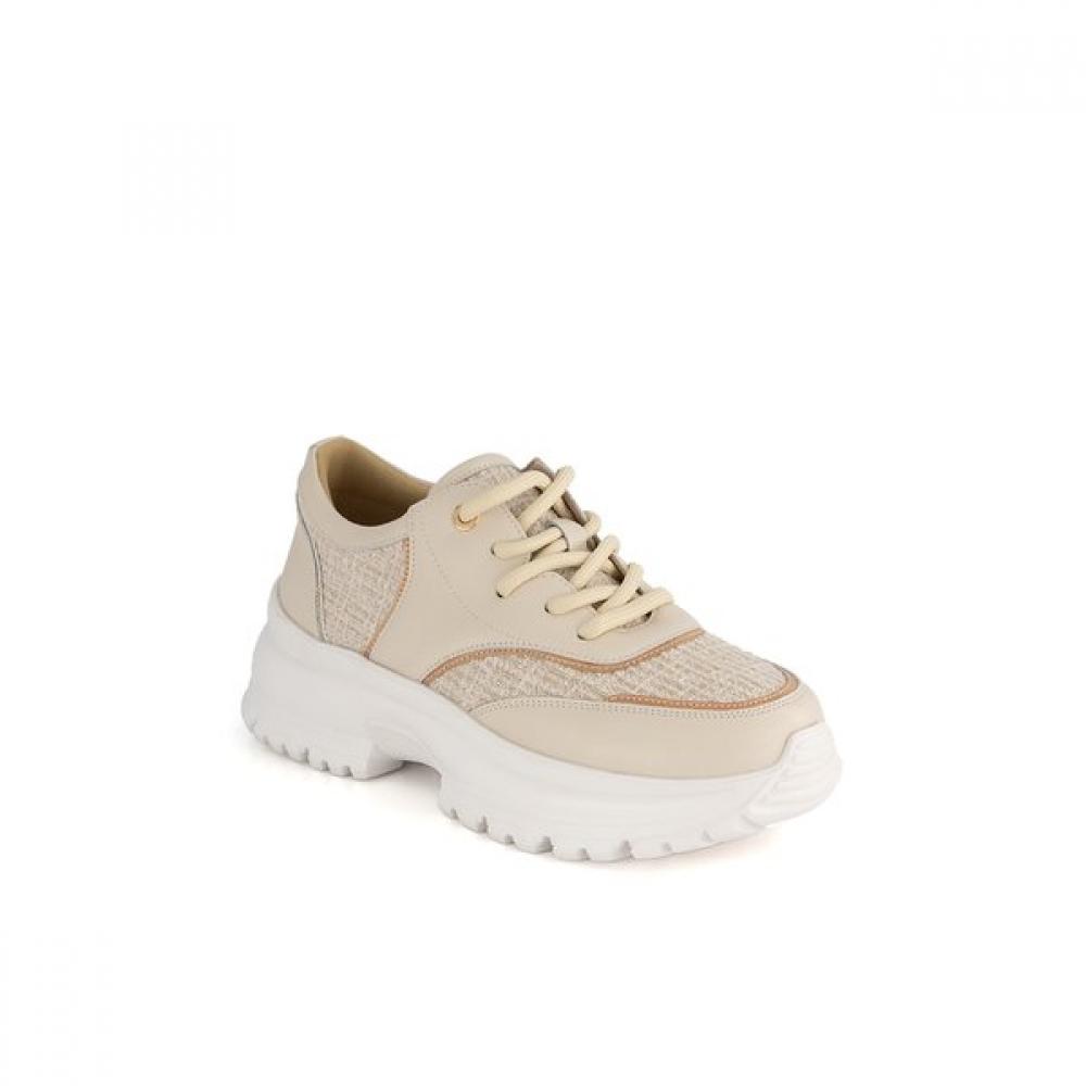 Tandy Women Casual Sneakers Beige J1583v