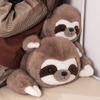 New High-Quality Cartoon Seals Monkey Sloth Plush Stuffed Animals Plushies Cute Hug Throw Pillow Birthday Xmas Boy Girl Gifts