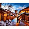 Full Round Diamond Embroidery Night 5D Diamond Painting City Scenery Cross Stitch Rhinestone Mosaic Home Decoration