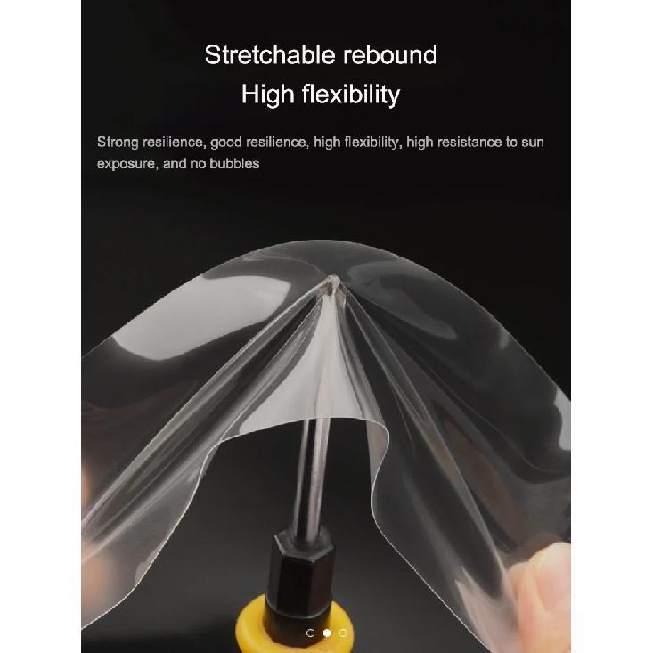 For Tesla Model Y Juniper Front Bumper Sides Corner TPU Protector Film New Model Y 2025 Anti-Scratch Film Invisible Car Clothing