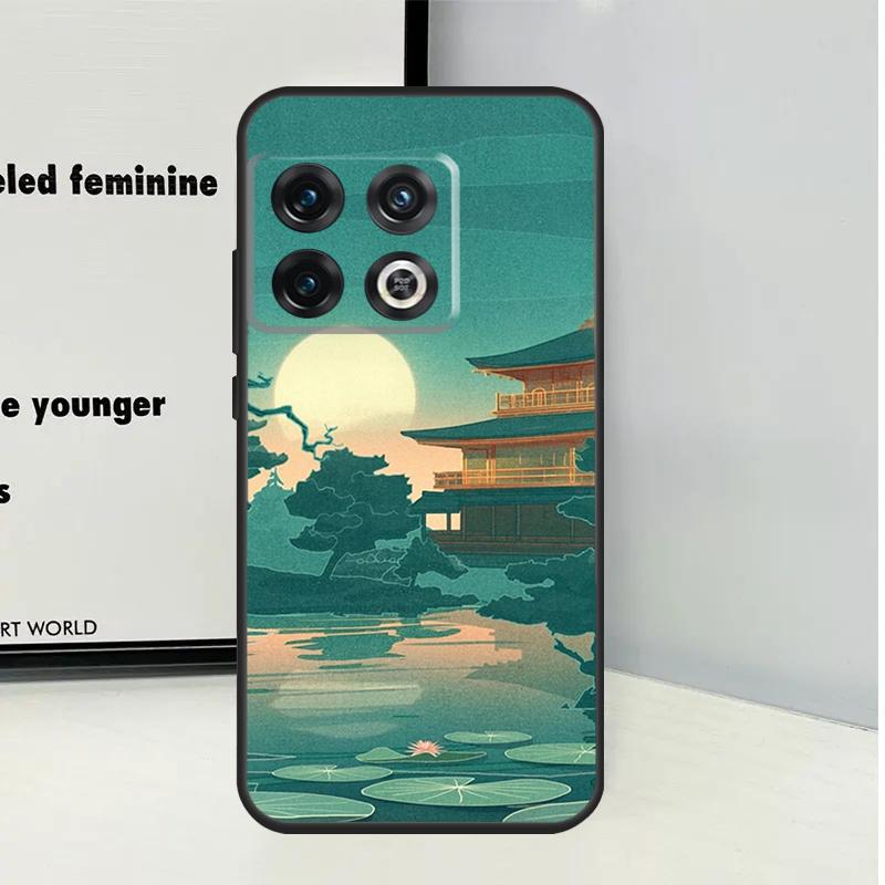 Японский стиль Арт Для OnePlus Nord 5 CE 4 2 3 Lite N20 N30 Чехол Для OnePlus 15R 13R 12R 13 12 11 10 Pro 10T 13T