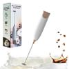 Milk Frother Handkeld Electric Foam Maker Battery Operated Stainless Steel Whisk Drink Mixer for Latte Cappuccino Hot Chocolate