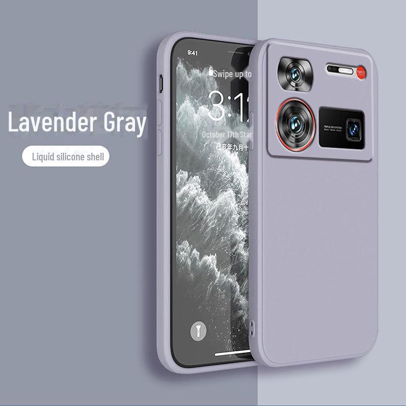 Совместимый защитный чехол Nubia Z70 Ultra Liquid Silicone Anti-Fall