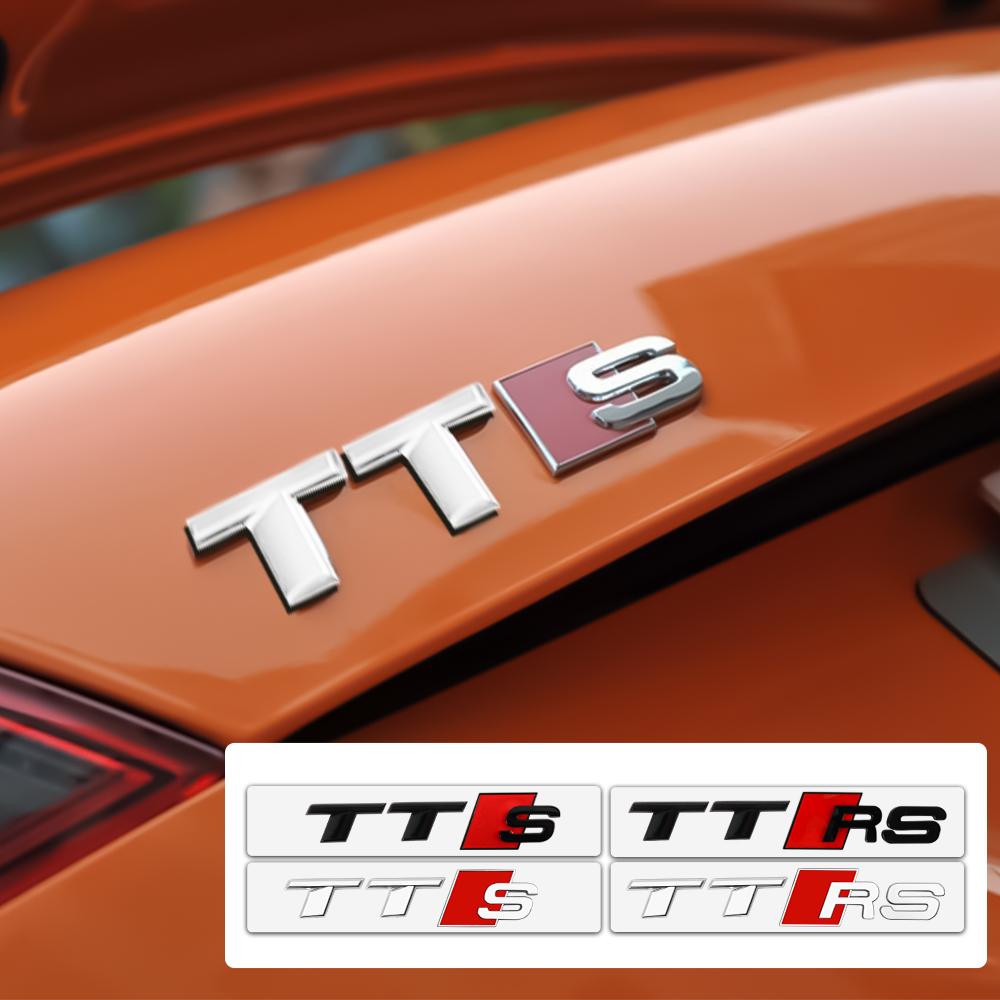 3D ABS Car Body Rear Trunk Emblem Sticker Decoration Center Cover For qaz18 A4 B8 A3 8P A6 C7 8V B9 B7 B6 C6 A5 Q5 C5 A1 Q3 C8 TT