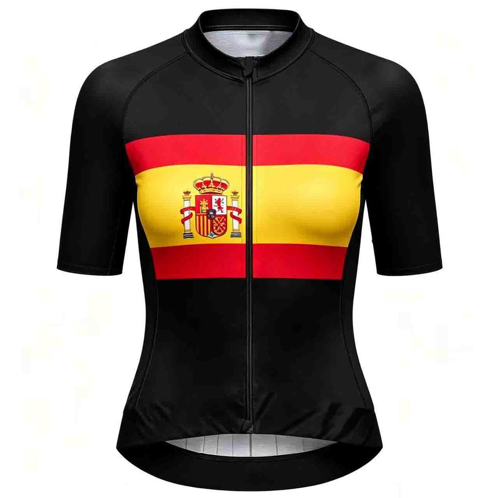 Spain Ropa De Ciclismo Short Sleeve MTB Cycling Shirts Shorts Men Maillot Ciclismo Summer Breathable Cycling Suit Set 2026