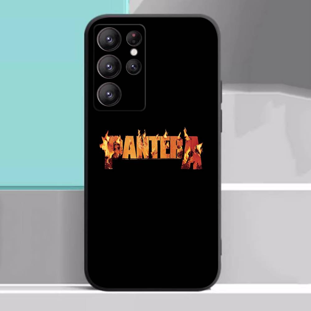 Чехол для телефона музыкальной группы P-Pantera для Samsung S 24 fe 25 Ultra plus 20 lite 21 30 22 23 24 22 Ultra 5G Fundas