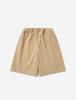 FLATWAVE IN SEOUL Kanoa Wide Cotton Banding Shorts Beige