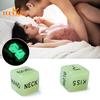 Luminous Funny Dice Set - 1 Pair, Exciting Relief Effect, Wear-resistant, Anti-break, Sex Dices Game for Couples