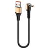 Кабель USB Type C для быстрой зарядки, короткая длина, премиальный плетеный материал для быстрой и надежной зарядки