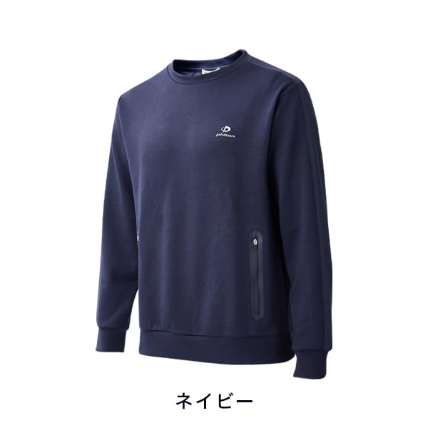 Phiten Восстанавливающая одежда Пуловер Черный M Мужской