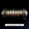 Lock Toys Metal Cryptex Lock Retro Wedding Valentine's Day Gift Letter Password Cylinder