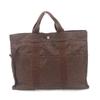 HERMES Her Line Tote MM Bags Business Hand Bag Tote Bag Brown/SilverHardware