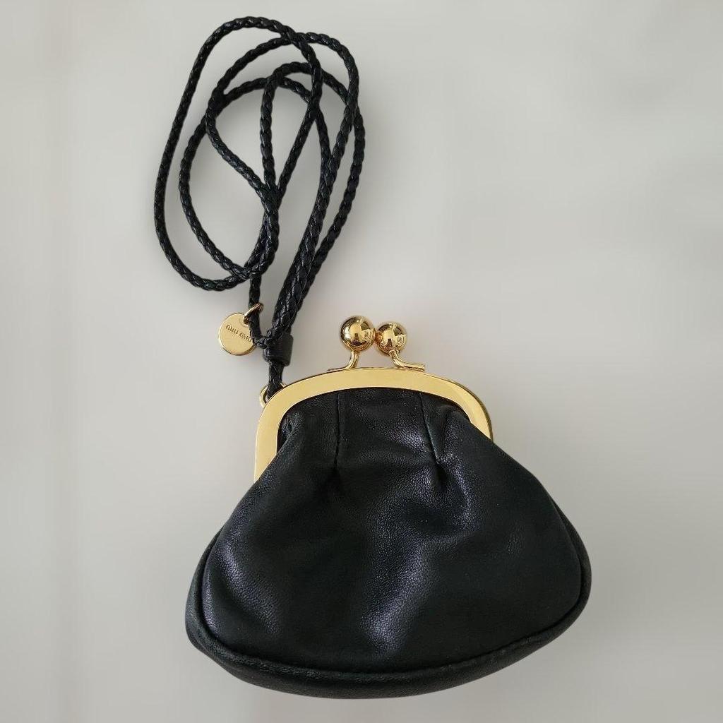 Used MIU MIU Coin Purse with Clasp