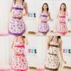 Lace Kitchen Waterproof Bib Female Floral Apron Cooking Bake