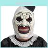 Маска клоуна Terrifier латексная аксессуар для костюма на вечеринку Хэллоуин для косплея и тематических мероприятий
