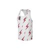 Loose-Fit Lightning Print Running Tank Top Men Tops White CW1257-100