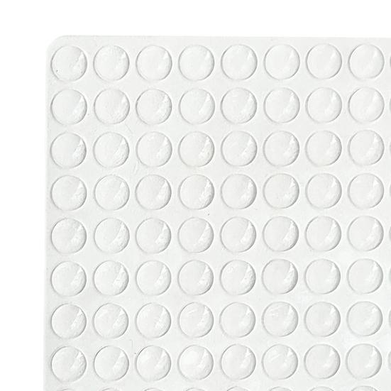 100 шт./компл. самоклеющиеся немые хорошие демпфирующие вязкость наклейки на бампер круглые прозрачные дверные накладки на бампер