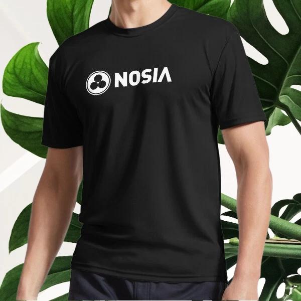 Новая футболка с активным логотипом Noisia Логотип Футболка Смешной Размер от S до 5XL