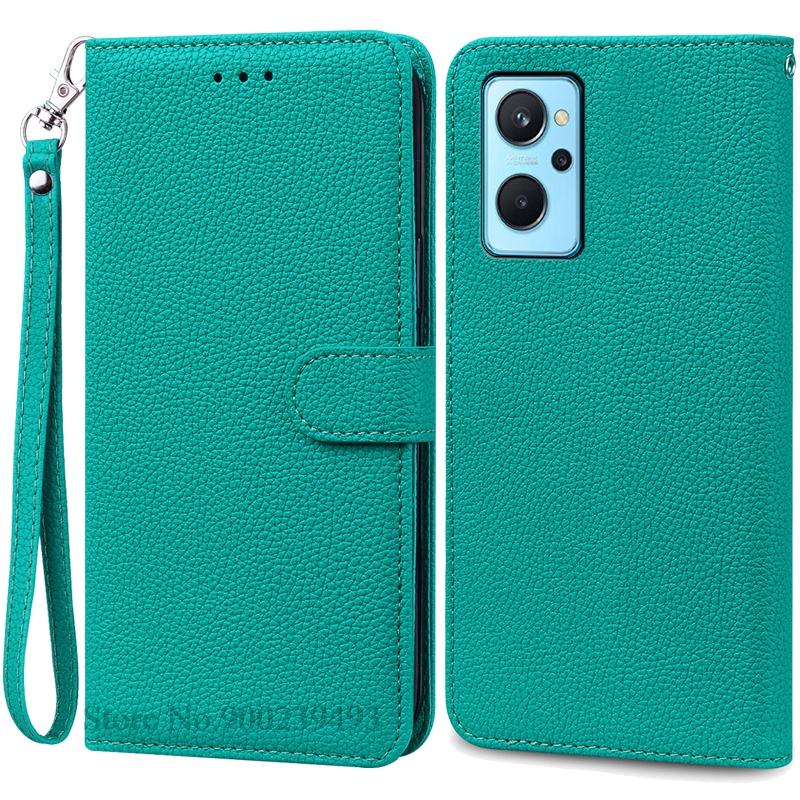 Для Realme 9i Чехол Силиконовый Чехол-книжка с кошельком Для Realme 9i Чехол для телефона Обложка из ПУ кожи Для Realme 9 i Чехол Coque Fundas