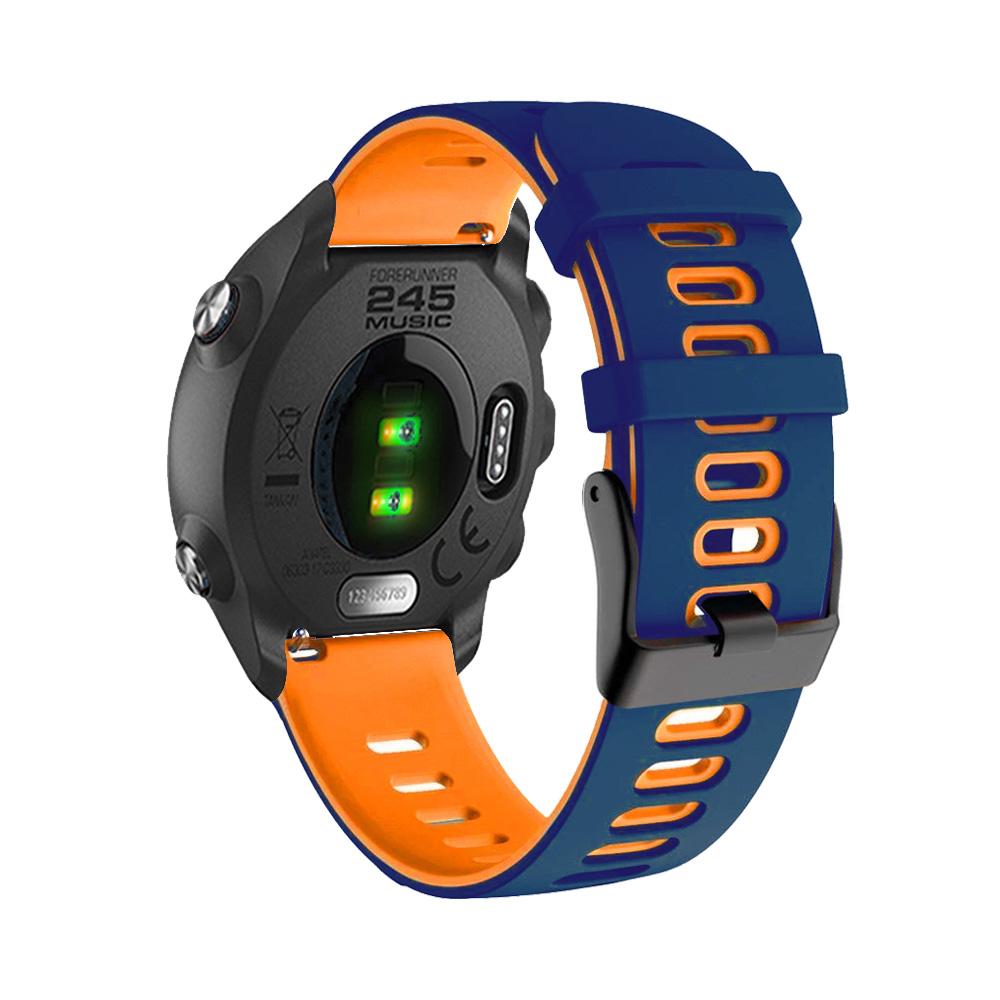 20 мм 22 мм Ремешок для часов Для Garmin Venu 3 2 Sq 2 Plus Forerunner 645 245 255 Music 265 Vivoactive 5 4 3 Силиконовый ремешок Браслет для часов