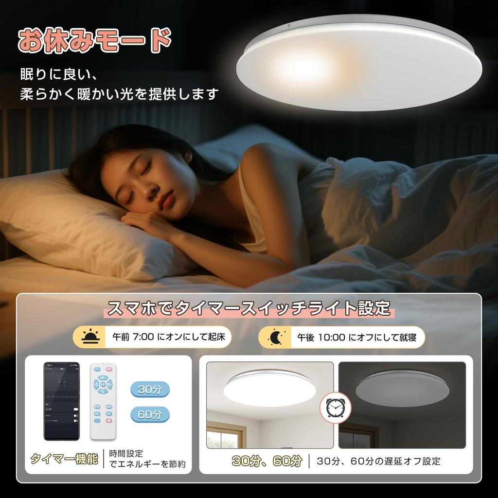ICHIYO Умный светодиодный потолочный светильник 8 татами Alexa Плавная регулировка яркости и цветовой температуры Пульт дистанционного управления со смартфоном Echo Bluetooth Голосовое управление