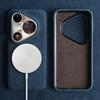 Для ALCANTARA Магнитный чехол Для Huawei Pura80Ultra 70Pro Mate80 Полностью закрывающий Беспроводная зарядка Суперкар Замшевая крышка для телефона