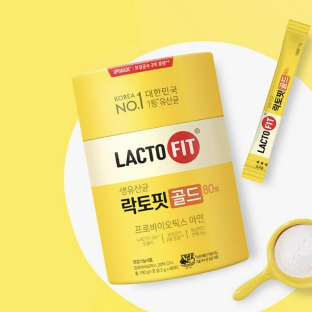 LACTO-FIT GOLD - корейские живые пробиотики Gold – упаковка 2 г x 80 шт. (160г) в 1 БОЛЬШОЙ коробке (Вариант)