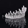 Европейский сплав невесты бриллиантовая жемчужная корона тиара Корона Феникс аксессуары для волос горный хрусталь изюминка