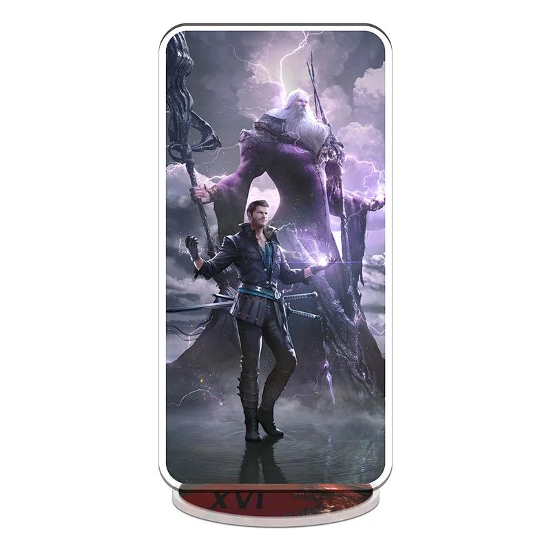 16см Фэнтези Игра Периферия КЛАЙВ-РОЗФИЛД Акриловые Стенды с Персонажами Карточные Подарки для Мальчиков Коллекция Украшение Игрушки Куклы