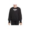 Casual Warm Skin-Friendly American Vintage Sweatshirt Kids Sweatshirt Black DJ5827-010
