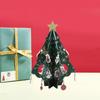 Children's Handmade DIY Stereo Wooden Christmas Tree Scene Layout Christmas Decorations Ornaments