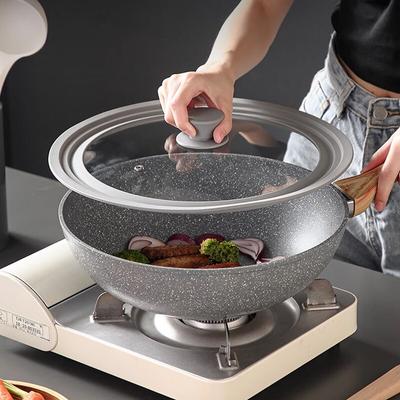 Крышка для стеклянной кастрюли с силиконовым ободком — защитная крышка из закаленного стекла, устойчивая к проливам и ударам, для универсальных кастрюль для домашней кухни