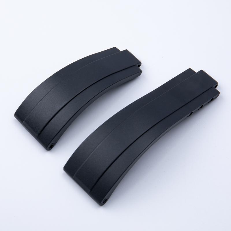 Резиновый короткий ремешок для часов с пряжкой 20/21 мм, подходит для Rolex Daytona Submariner Role OYSTERFLEX Yacht Master, силиконовый ремешок для маленького запястья