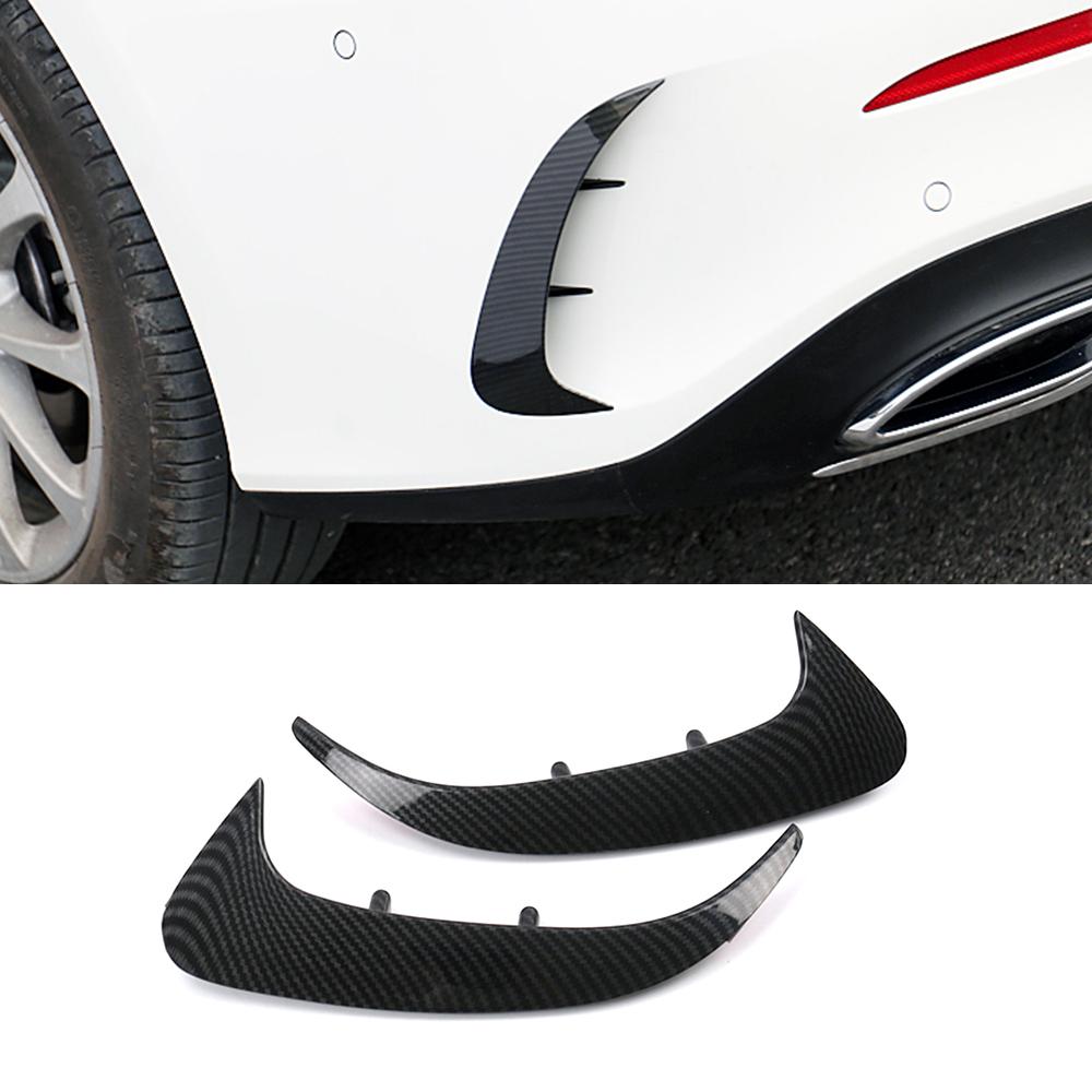 Для Mercedes Benz A Class Sedan W177 V177 A180 A200 A250 автомобильный задний бампер спойлер боковая крышка крыло ремонт декоративная отделка наклейка