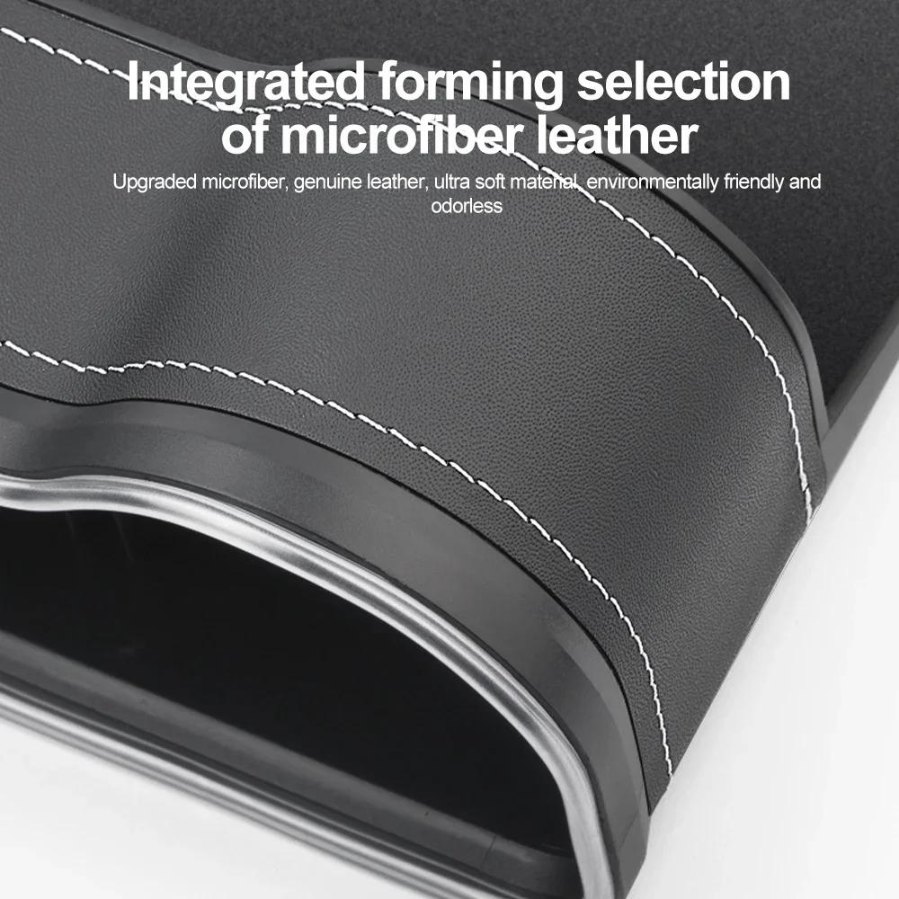 Car Gap Storage Box New RGB с USB Smart Fast Charger Car Seat Seat Seat Storage Sandwich Storage Box Charger Universal Model