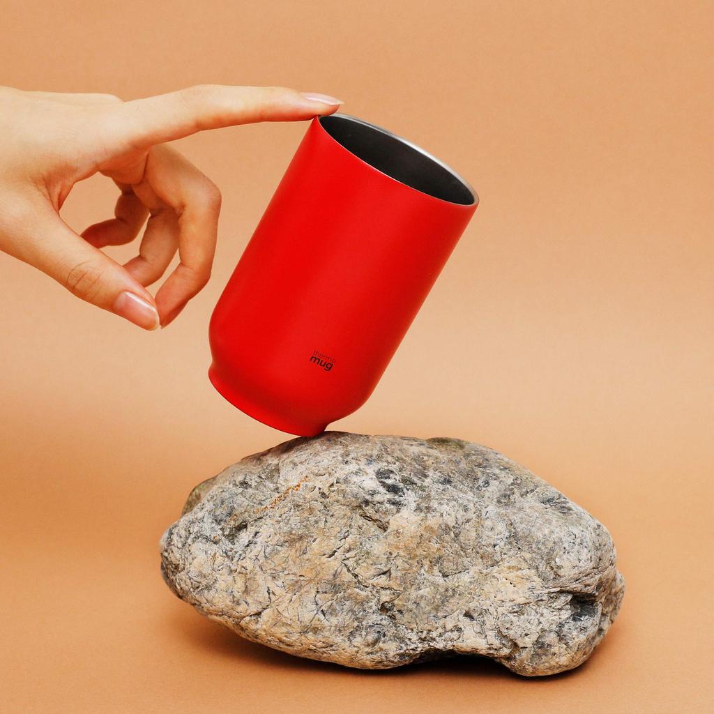 Термокружка стакан из нержавеющей стали белый (термо кружка) TT19-25