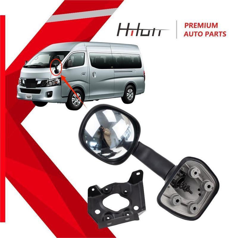 Зеркало заднего вида боковое наружное в сборе для Nissan NV350 E26, праворульное, переднее и заднее