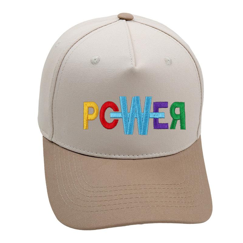 Кепка бейсбольная POWER G-Dragon Trucker Hat Высокое качество ретро двухцветная женская кепка Kpop 56-58 см регулируемая пряжка унисекс