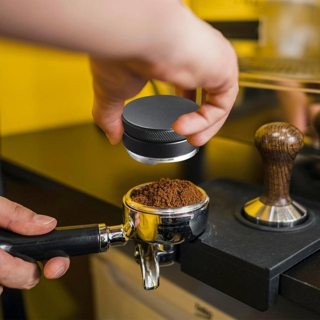 Tubbi Coffee Tamper, Coffee Distributor, 51mm, Espresso Tamper, Stainless Steel, Coffee Supplies