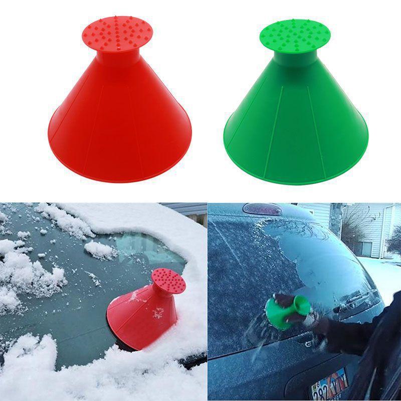 Winter Window Snow Shovel Snow Glass Defrost Scraper Snow Brush Snow Clearing Tool for Utility Vehicles