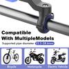 Bike Phone Holder, Motorcycle Mount - Motorcycle Phone Holder, Handlebar Cell Phone Clamp, E-Bike Scooter Phone Clip