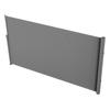 Retractable Side Awning, 79''x 118'' Outdoor Privacy Screen, 180g Polyester Water-proof Retractable Patio Screen, UV 30+ Room Divider Wind Screen for