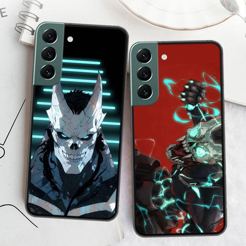 Кайдзю Нет. 8 Аниме чехол для телефона Samsung A14 A24 A34 A54 A03S A04S A13 A23 A33 A53 A73 A70 A50S A30 A40 A71 A51 A41 A31 A20E A21 A20