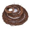 Rattan gulchambar Ekologik toza uy dekori Portativ Rojdestvo Moslashuvchan quritilgan rattan halqasi bog' uchun