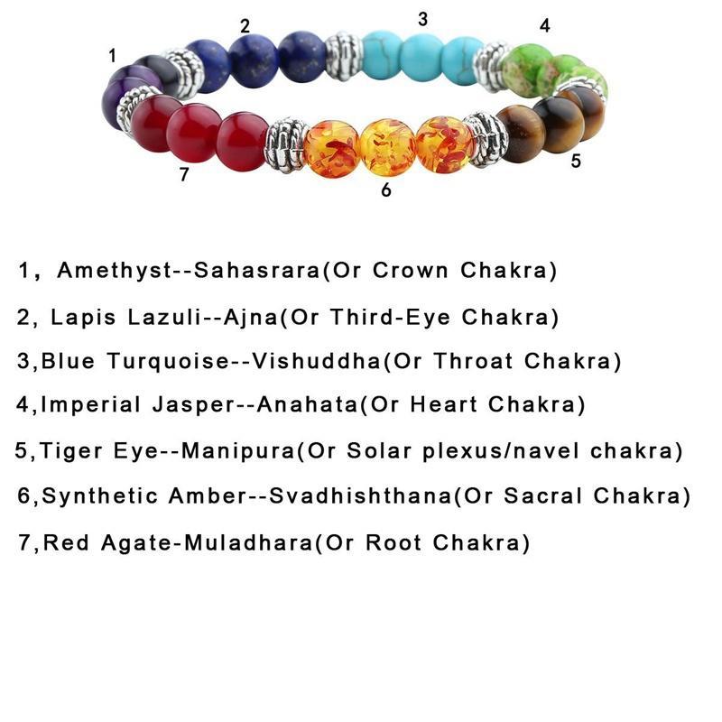 Браслет из натурального камня оникса с тигровым глазом и кристаллами