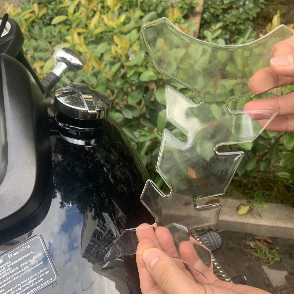 Универсальные прозрачные наклейки на бак мотоцикла для защиты Kawasaki Honda Yamaha Suzuki Triumph Aprilia Benelli наклейки на мотоциклы