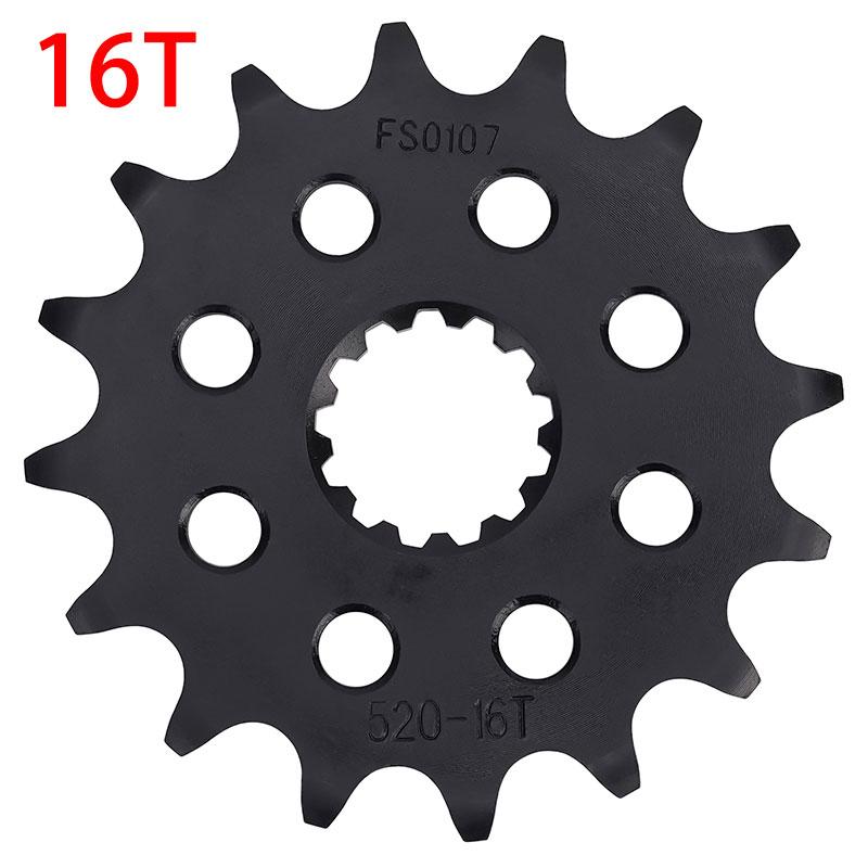 520 Chain 14T 15T 16T 43T 45T Motorcycle Sprocket Gear For Yamaha MT-03 MT-25 YZF-R25 YZF-R3 1WD-E7460-00-00 1WD-F5443-00-00
