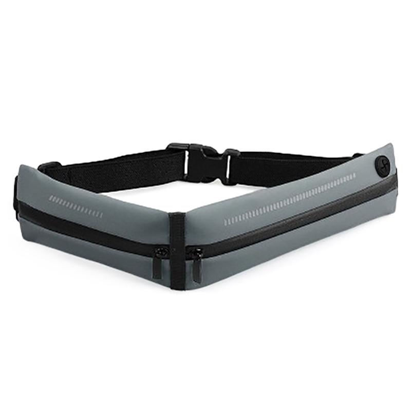 Elastic Waist Bag Foldable Large Capacity Running Belt for Outdoor Fitness Workout