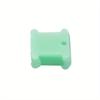 100Pcs Plastic Sewing Winding Plate Board Color Thread String Winder Cross Stitch Embroidery Thread Bobbins Organizer Tool