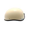 Ducktail Motorcycle SG Mark One Size Fits Most B&B BB-700 Helmet, Certified, Ivory,
